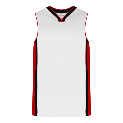 Athletic Knit Pro Cut Basketball Jersey with Rap Neck & Side Inserts (B1715)